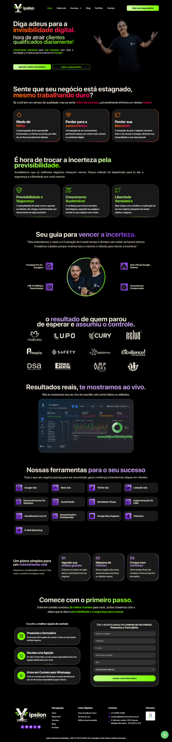Projeto Ipsilon Soluções