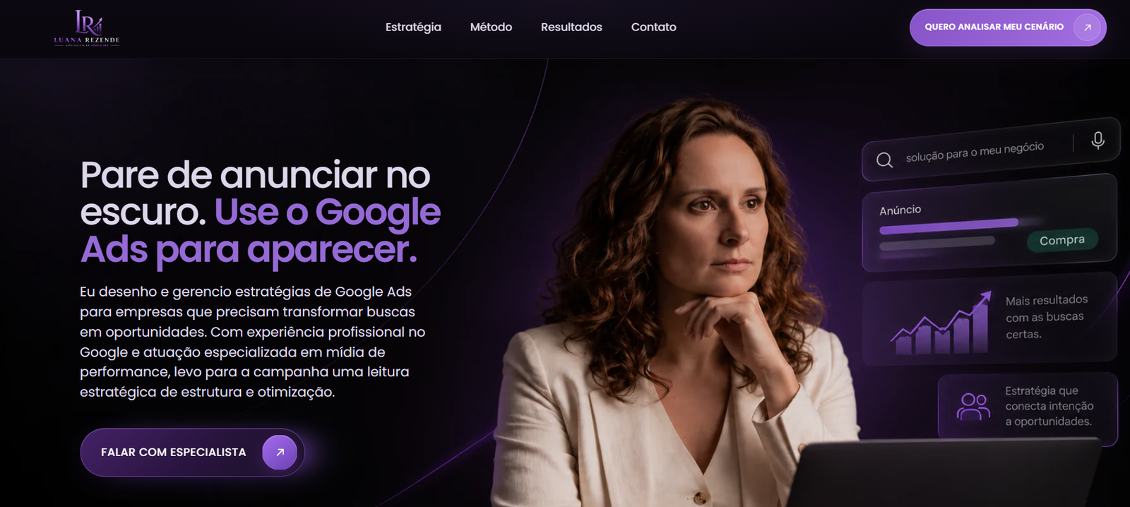 Exemplo de site genérico